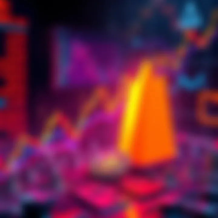 A graphic showing Bitcoin's value dropping below $60,000 with warning signals