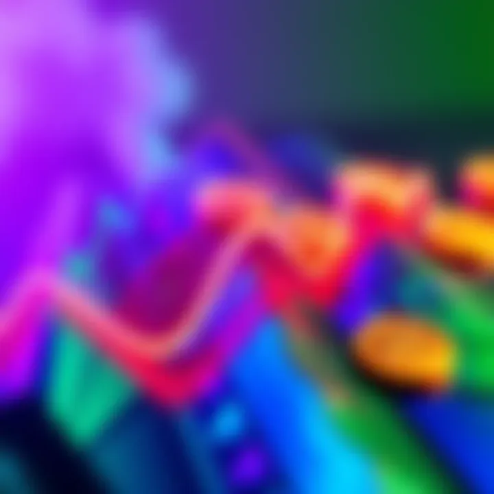 A graphic showing a downward trend line with Bitcoin symbols, indicating a significant drop in price.