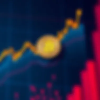 A graph showing Bitcoin's price fluctuations with recent lows and potential recovery signs.