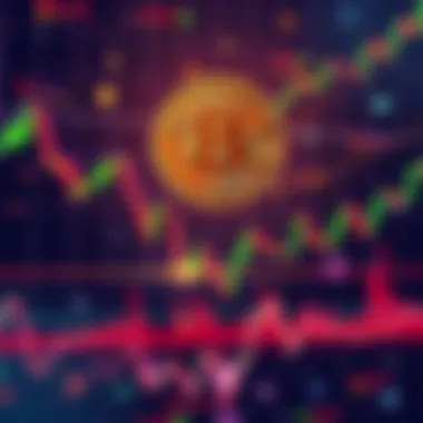 A chart showing Bitcoin's potential rise to $125K by 2026 with fluctuating trends and candlestick patterns.