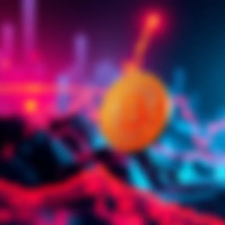 Visual representation of Bitcoin's value rising to $80,000 with a chart showing upward movement