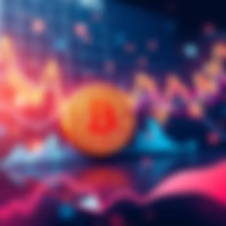 Bullish Bitcoin Trends A dynamic illustration of rising Bitcoin prices with graphs and charts depicting market shifts, reflecting energy and optimism in the crypto world.