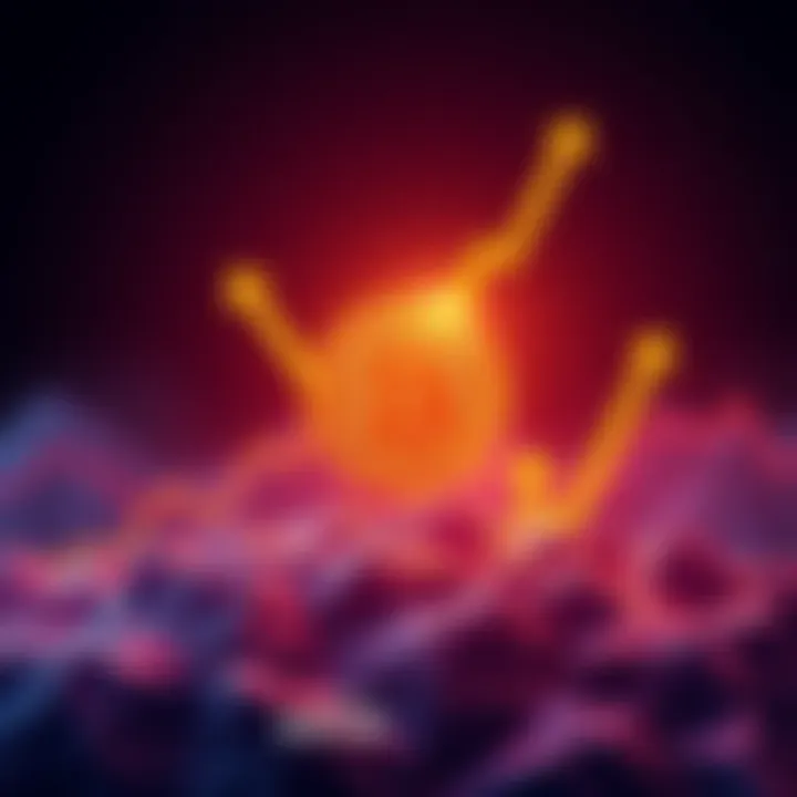 Graphic showing Bitcoin price rising towards the $69,500 mark with upward arrows