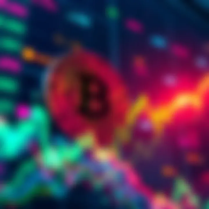 Bitcoin price chart showing a significant rise past $70,000 alongside increasing software stocks.