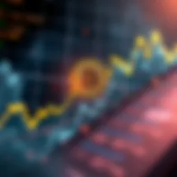 A graph showing Bitcoin price rising sharply past $119,000, with indications of disrupted short positions in the cryptocurrency market.