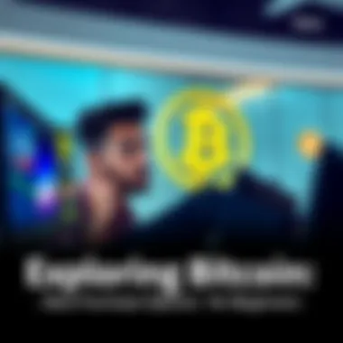 Bitcoin purchase options A beginner looking at different platforms on a computer to buy Bitcoin with a thoughtful expression