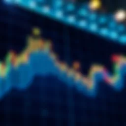 A graph showing Bitcoin's price bouncing back after drops, with arrows indicating recovery trends.