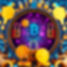 A visual representation of Bitcoin symbols surrounded by security locks and a blockchain structure, illustrating the complexities of copying Bitcoin.