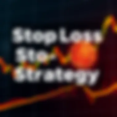 A graph showing Bitcoin price movement with an indicator for stop loss levels highlighted.