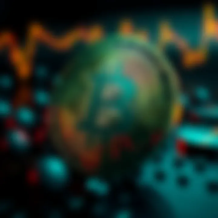 A visual representation of Bitcoin with a pause symbol in the background, highlighting the upcoming earnings report.