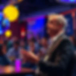 Bitcoin Supply Cap Debate Peter Todd speaking at a conference, expressing concerns about Bitcoin's supply limit, surrounded by crypto enthusiasts.