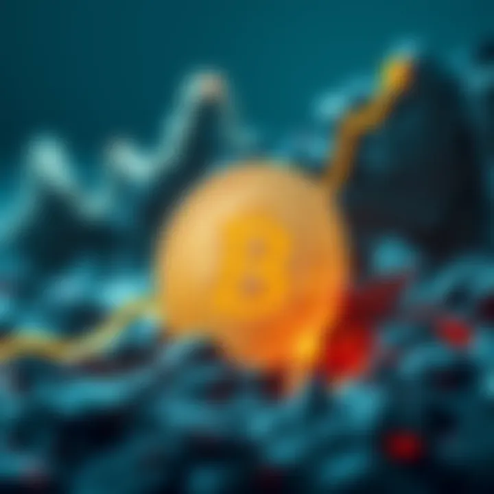 Bitcoin Surges Past 90k A graphic showing the Bitcoin symbol with a rising chart indicating growth, representing Bitcoin surpassing 90,000.