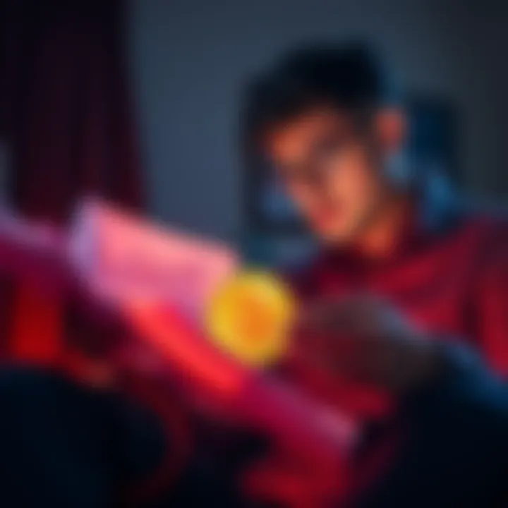A worried homeowner looking at Bitcoin charts and tax documents, reflecting concerns about potential unrealized gains tax in the Netherlands.