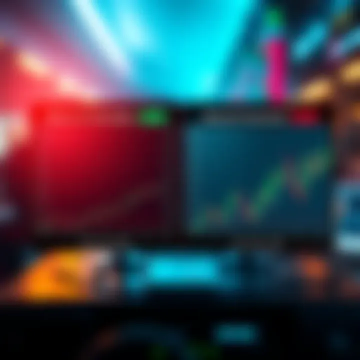 A graphic showing a side-by-side comparison of Bitcoin trading outcomes from a grid bot and manual trading, highlighting returns and volatility.