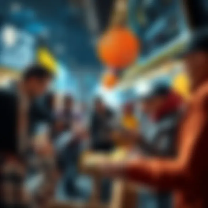 People exchanging Bitcoin for various products, showcasing real purchases made with cryptocurrency.