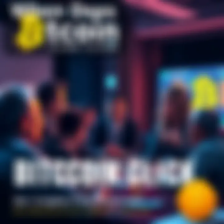 Bitcoin Understanding A group of people discussing Bitcoin and its real-life applications, showing interest in self-custody and value transfer.