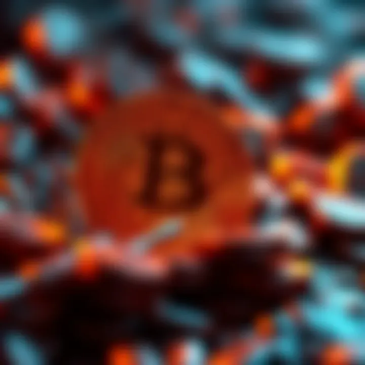 Visual representation of Bitcoin's value change, showing a dramatic increase from $1 to higher values over time