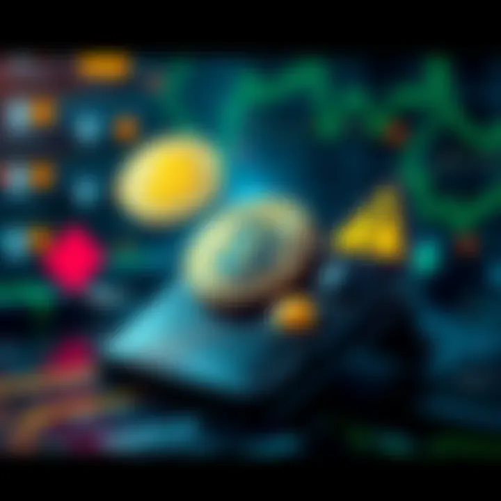 A digital representation of a hacked Bitcoin wallet with warning symbols, showcasing the risk to all Bitcoin users.