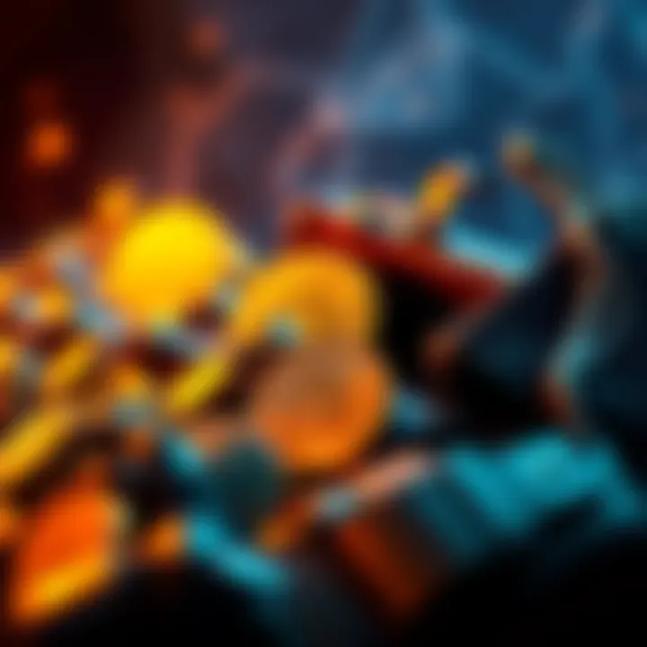 A graphic showing dormant bitcoin wallets being sold off, symbolizing a loss of confidence in Bitcoin among old investors.