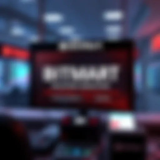 A digital display showing BitMart's announcement of the delisting of JESSE, BSCPENGU, WHALEGURU, and PALU tokens with a warning to act quickly.