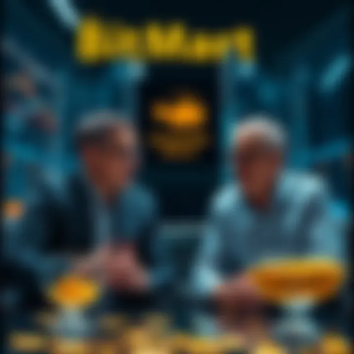 Peter and Doug discussing institutional-grade gold on the blockchain during BitMart's interview series