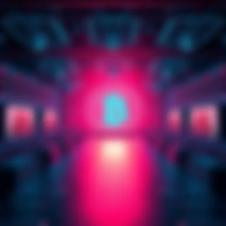 A visual representation of Bittensor as a decentralized AI marketplace with multiple AI models competing, highlighting innovation in technology.