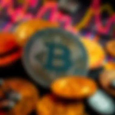 BlackRock logo with Bitcoin coins in the background, highlighting the $444.5 million sale