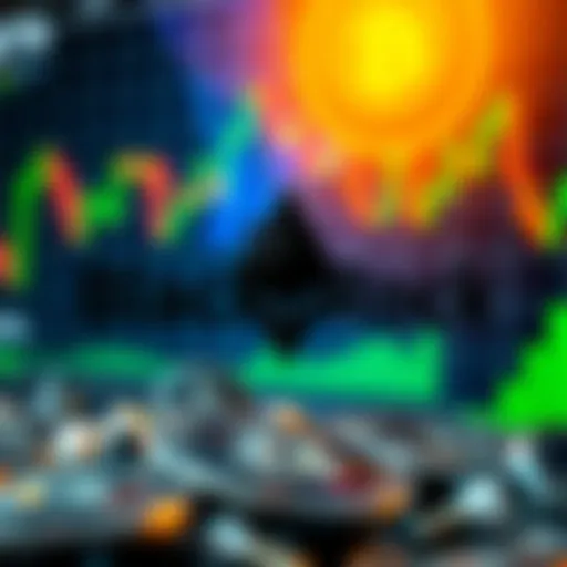 BlackRock logo with Ethereum symbol and financial charts in the background