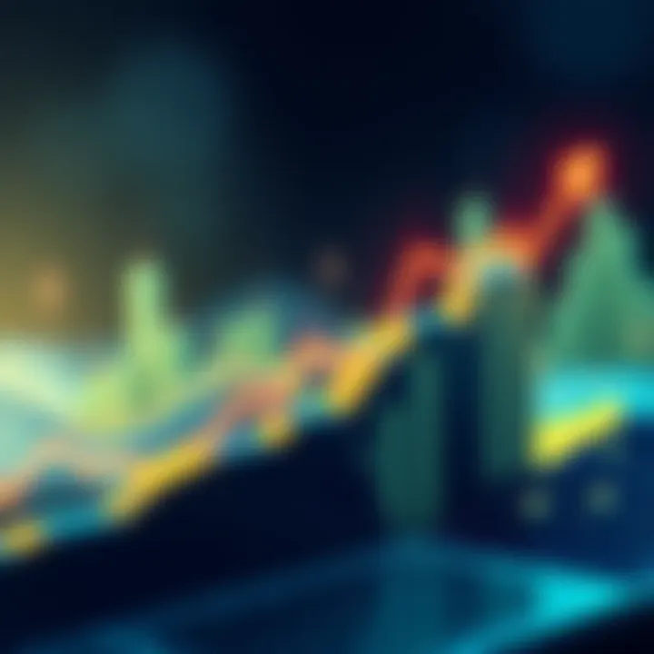 BlackRock Tokenized Treasuries Growth Illustration showing a graph with an upward trend, symbolizing the rise of BlackRock's tokenized treasuries in finance.