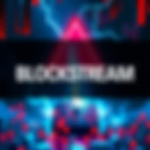 A warning alert from Blockstream about a critical vulnerability in Core Lightning, featuring a bold warning sign and imagery related to software security.