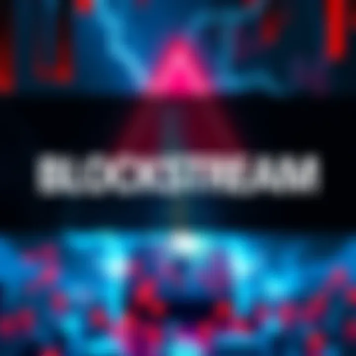 Blockstream Warning Alert A warning alert from Blockstream about a critical vulnerability in Core Lightning, featuring a bold warning sign and imagery related to software security.
