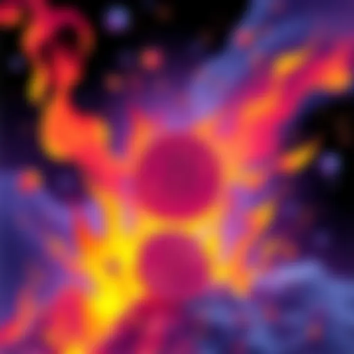 Illustration of tokens being burned with flames, representing BNB Chain's recent $1.2B token burn event.