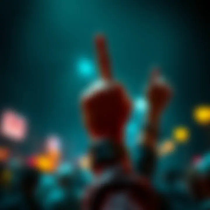 A person raising their middle finger in a defiant gesture, symbolizing a strong stance on social issues.