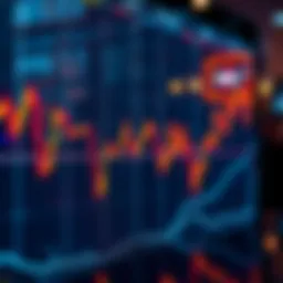 A dull stock market chart showing minimal price movement and low volatility, symbolizing a boring bull market.