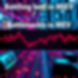 A graphic illustrating major bottlenecks in MEV, highlighting compute speed, information flow, and settlement issues with financial symbols in the background.