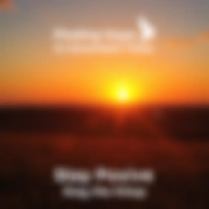 A warm sunrise illuminating a peaceful field, symbolizing hope and new beginnings.
