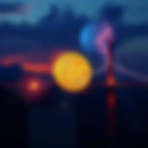 A visual representation of Bitcoin being transferred to Cardano through a bridge symbolizing DeFi innovation