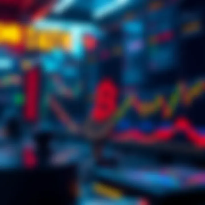 Navigating BTC Trading Signals A visual representation of Bitcoin trading with signals and charts, emphasizing caution and analysis.