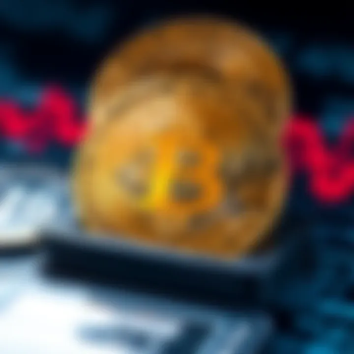 A visual representation of a Bitcoin transfer to the Genesis Wallet, symbolizing the return of Satoshi Nakamoto with digital currency graphics in the background.