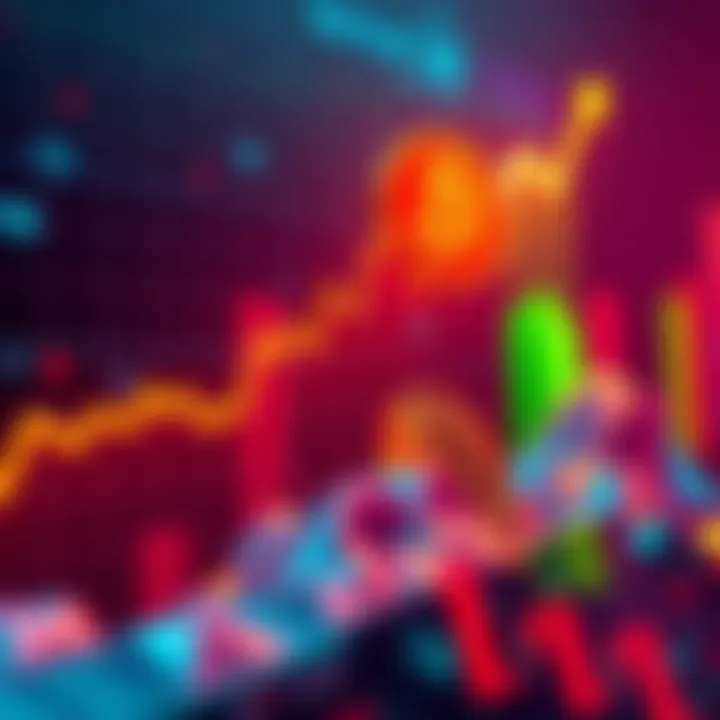 Graph showing Buttcoin's performance rising while its competitor's performance declines, indicating strong market interest.