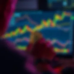 A person analyzing a Bitcoin chart on TradingView, focusing on the MACD indicator for buying decisions.