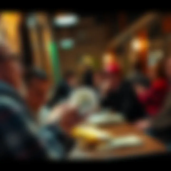 A person exchanging cash for Bitcoin at a local meetup in the UK