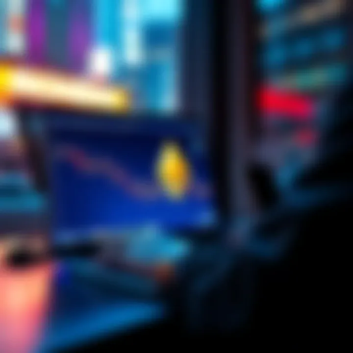 A person using a laptop to buy Monero in New York without a cell phone, with a clear view of a crypto wallet on the screen.