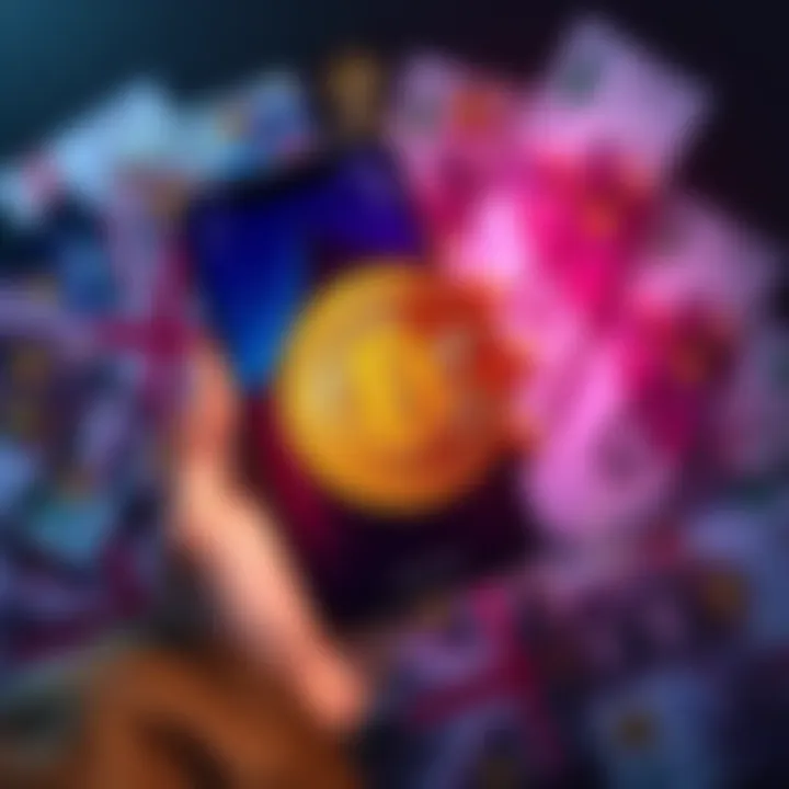 A person holding a smartphone displaying a Bitcoin wallet app, with UK currency notes around them.