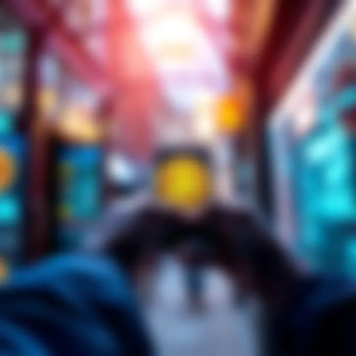 Person using a smartphone to buy Bitcoin with USDT in the UK