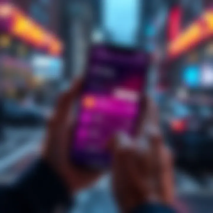 A person holding a smartphone showing a cryptocurrency exchange app with Monero listed alongside Bitcoin and USDT.