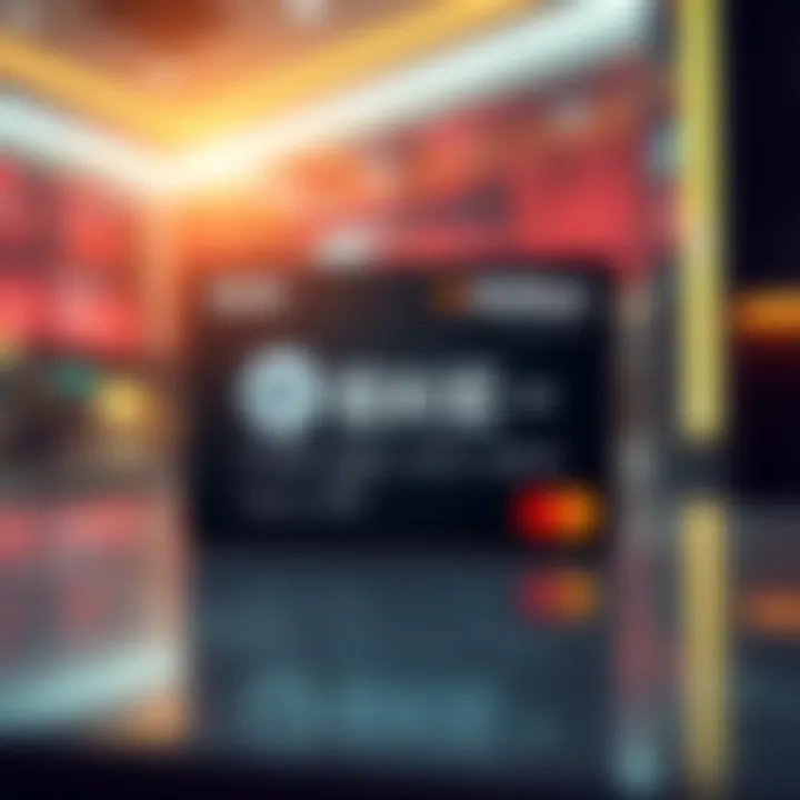 A visual representation of the BXE & BitMart U Card with logos of both companies and a promotional theme