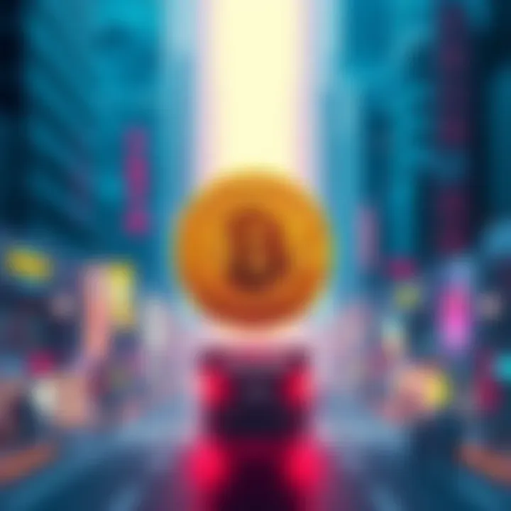 Graphic showing Bybit's new TOKYO GAMES TOKEN with a warning for delisted trading pairs
