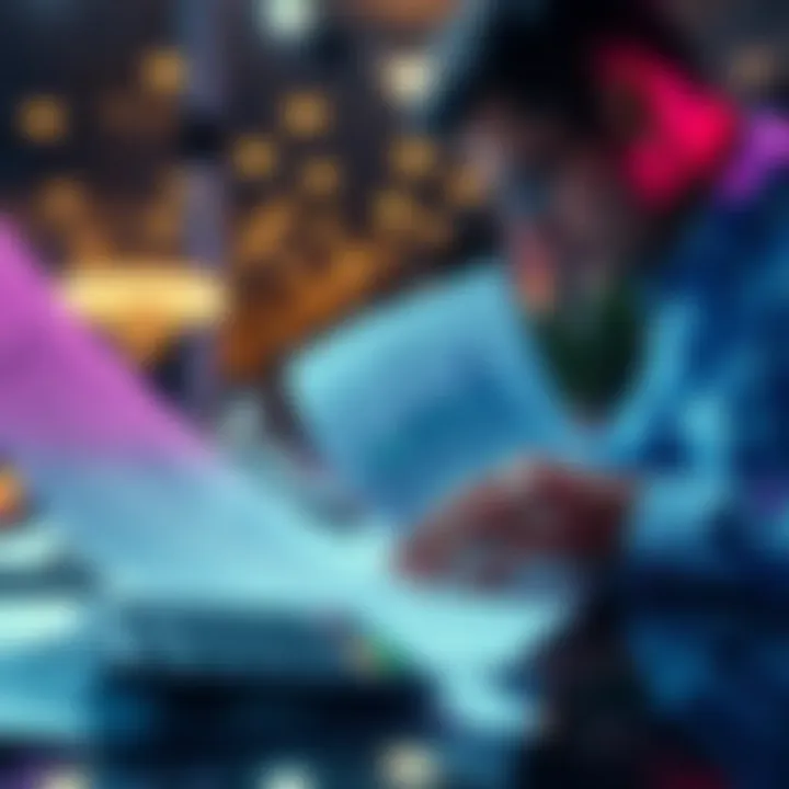 A person reviewing financial documents for tax calculations related to recent distributions.