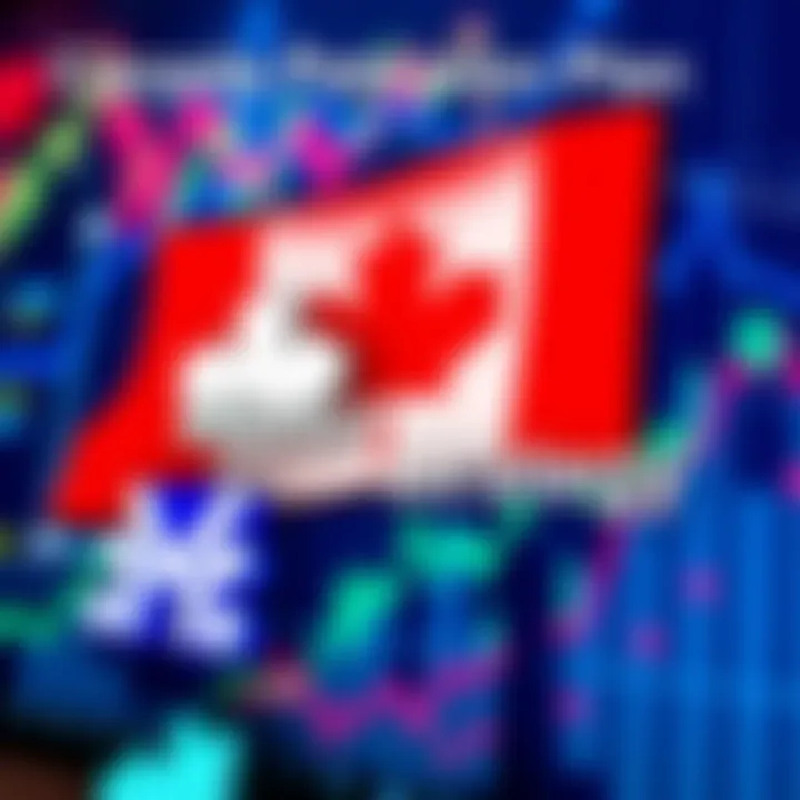 Canada Pension Plan Invests in Microstrategy Canada Pension Plan logo next to Microstrategy logo with a financial growth chart in the background